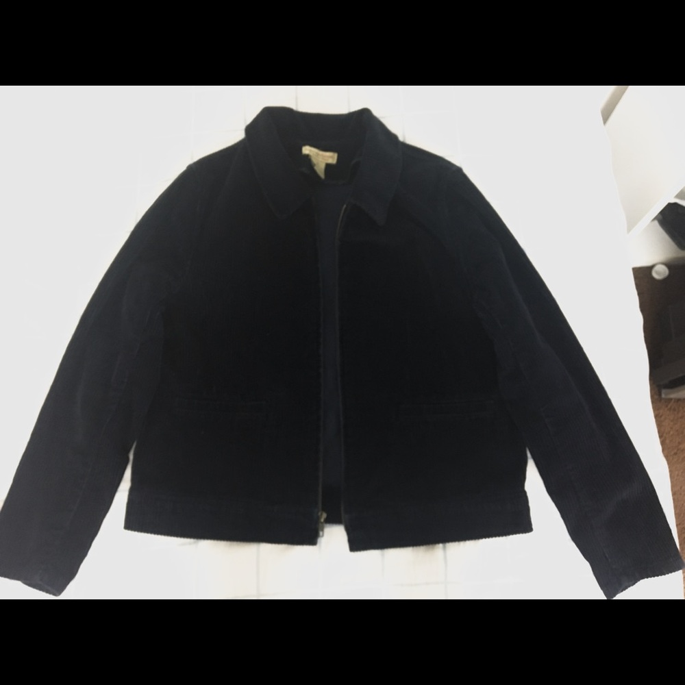 Corduroy navy blue jacket